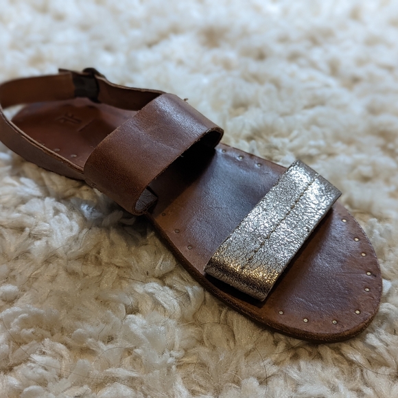 Frye Ally 2 Leather Sling Sandals - Picture 2 of 5